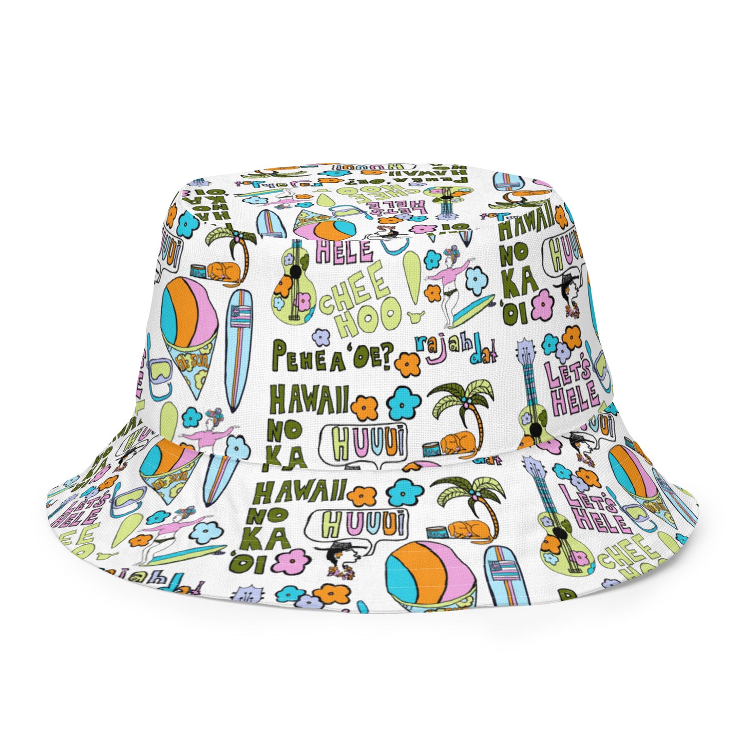 SHOOTS DEN REVERSIBLE BUCKET HAT