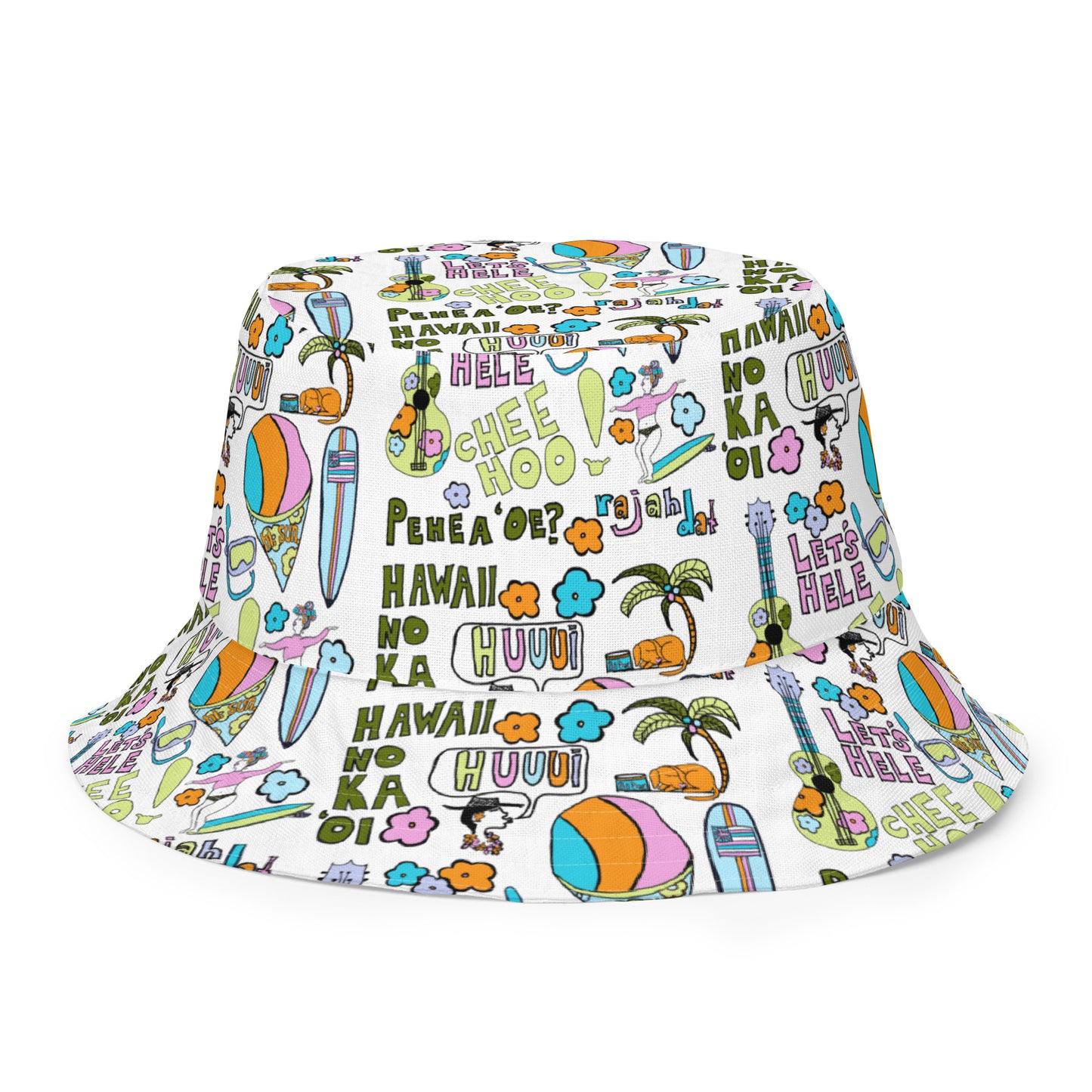 SHOOTS DEN REVERSIBLE BUCKET HAT