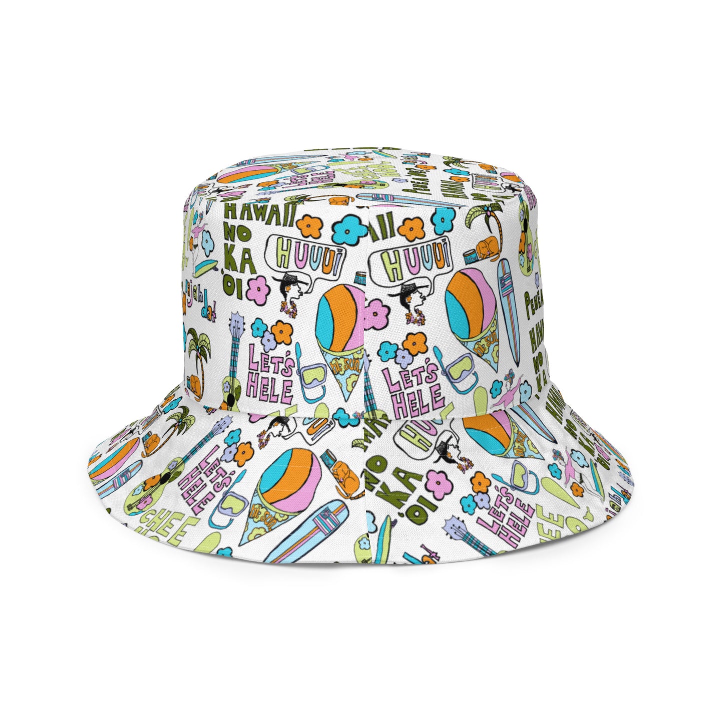 SHOOTS DEN REVERSIBLE BUCKET HAT