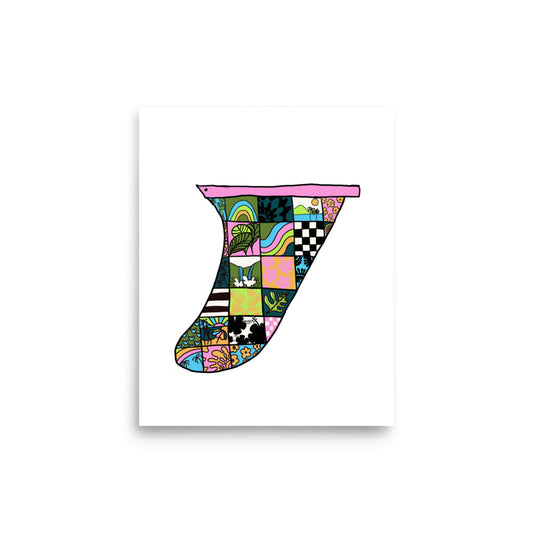 PRETTY FIN STUDY - PINK