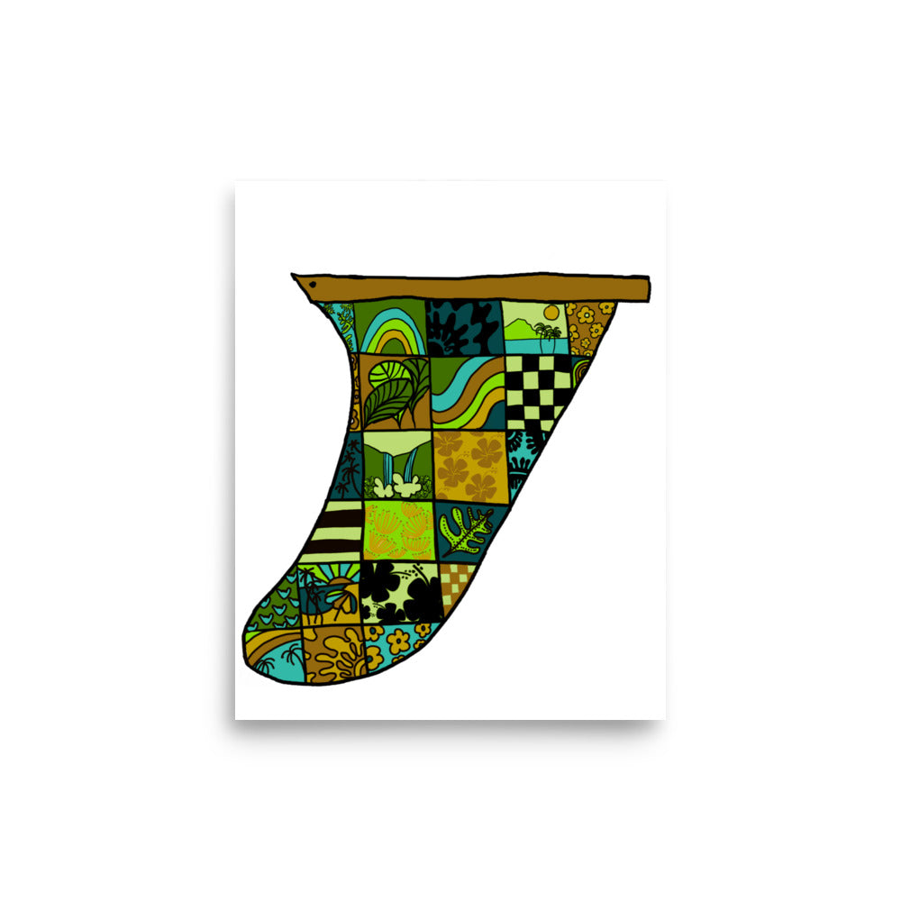 PRETTY FIN STUDY - GREEN