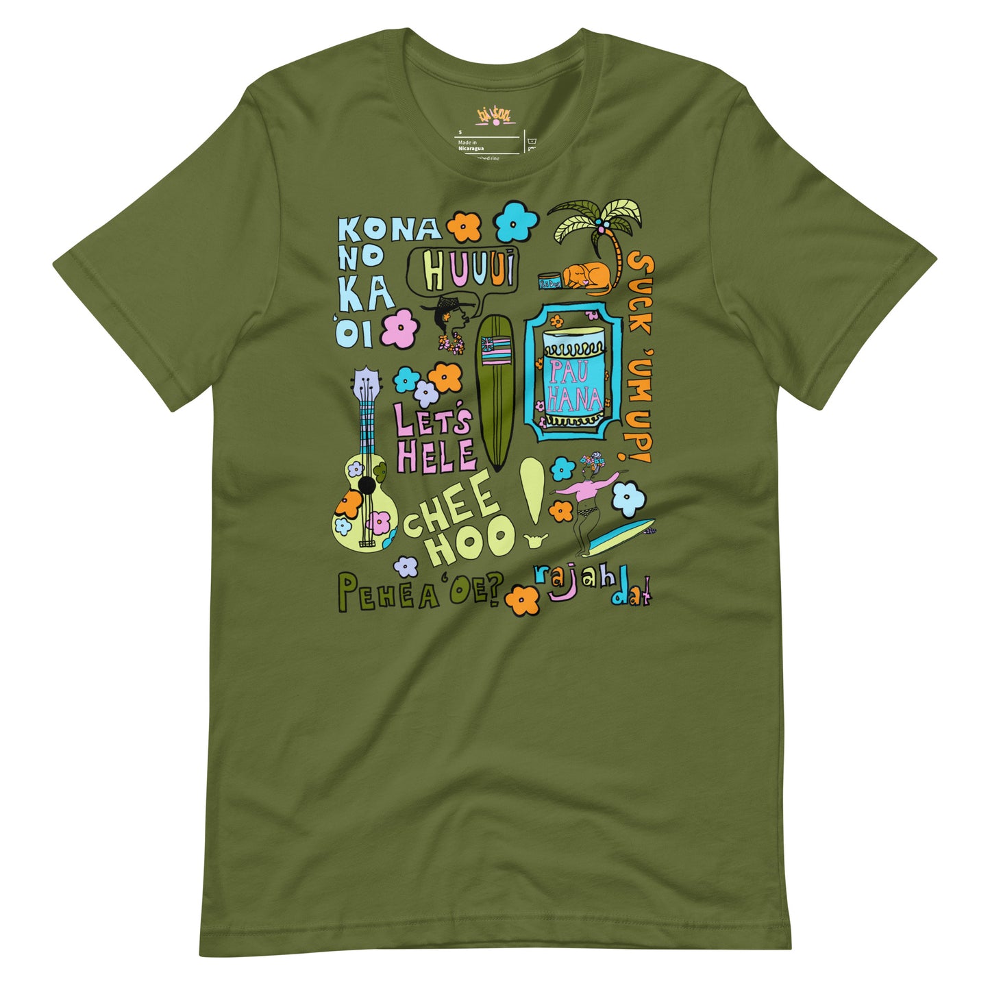 KONA NO KA ‘OI TEE - VALLEY GREEN