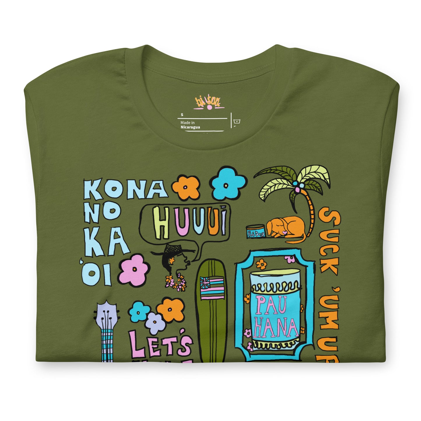 KONA NO KA ‘OI TEE - VALLEY GREEN